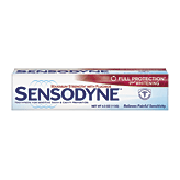 Sensodyne Toothpaste toothpaste for sensitive teeth and cavity prevention, full protection + whitening Full-Size Picture